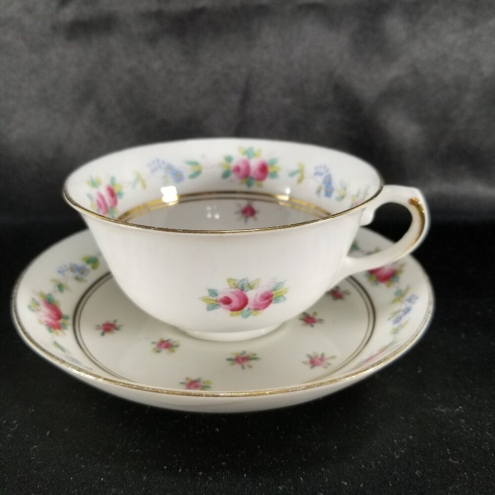 Vintage The Regent China Concord Teacup & Saucer